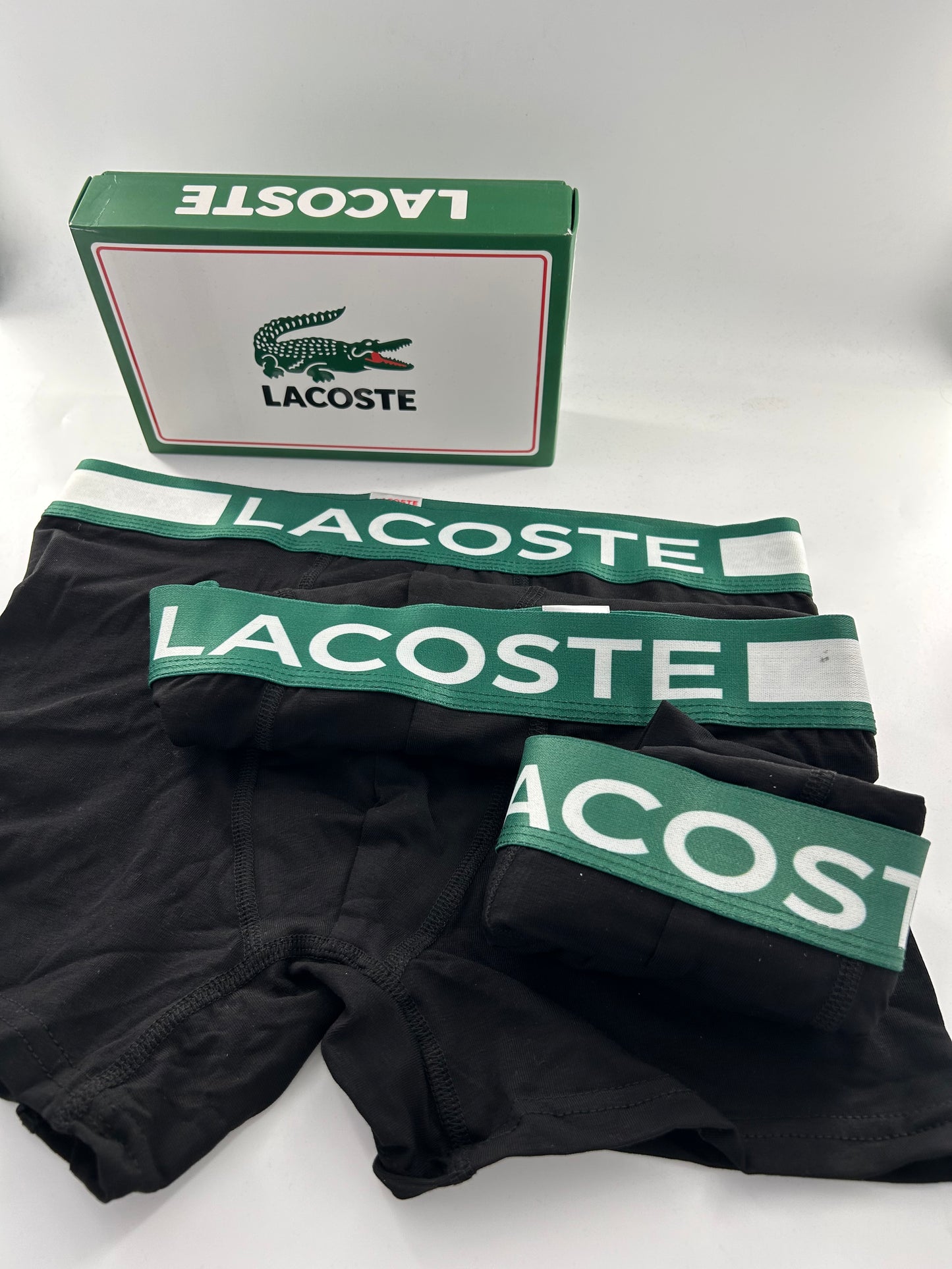 LACOSTE Full Black Edition 3τμχ. (Ανδρικά)