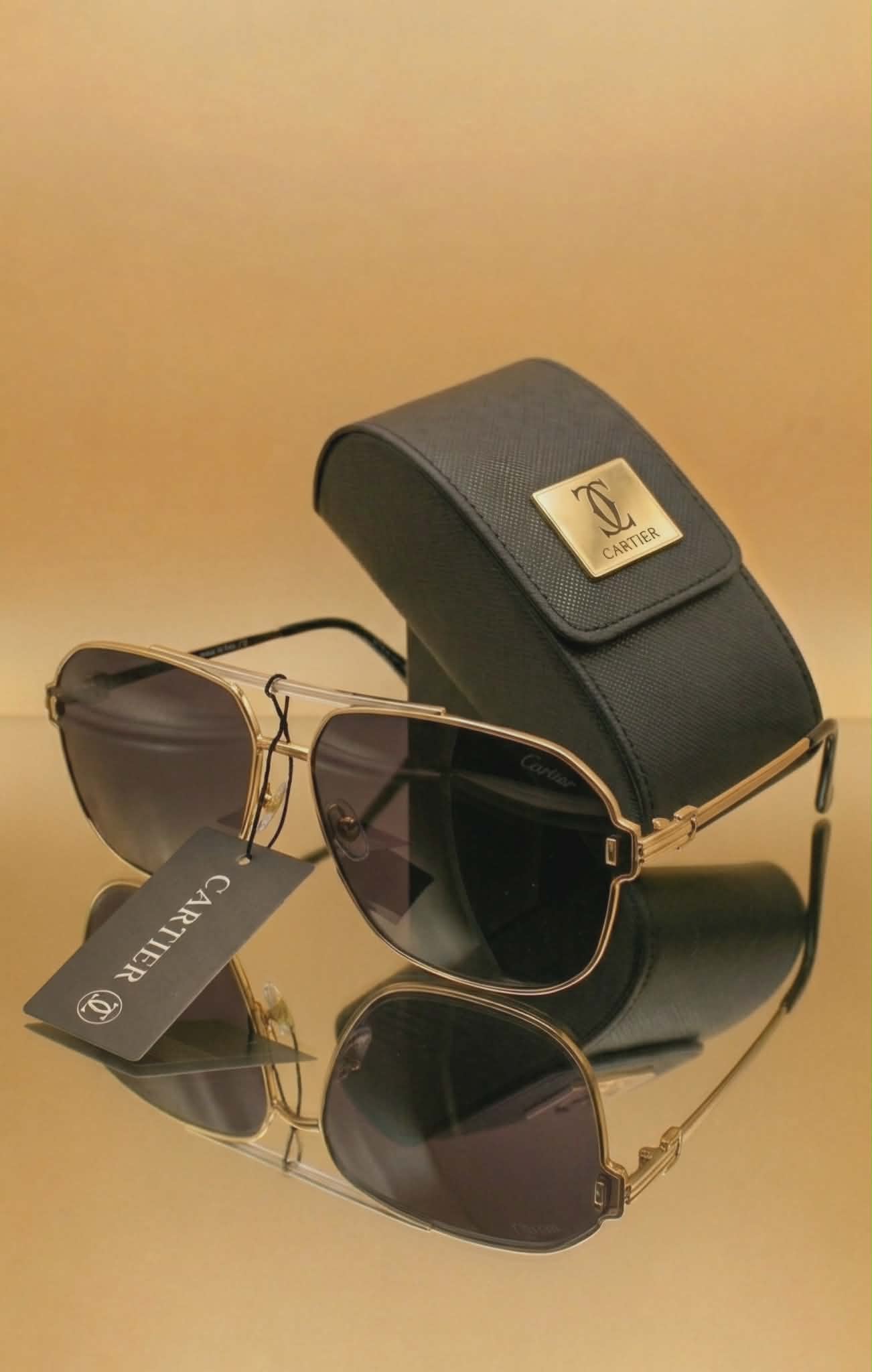 Cartier Sunglasses Men ( Gold Edition Lite )