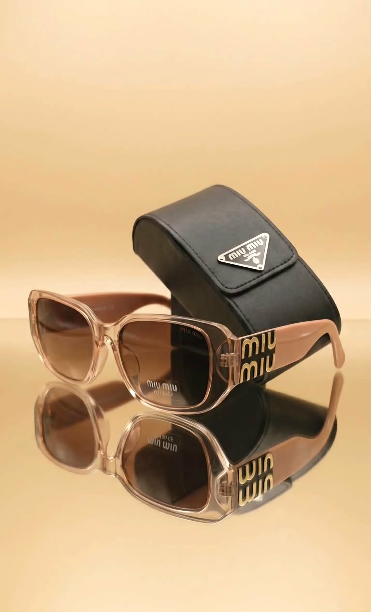 Miu miu Sunglasses women ( Pink Special Edition )