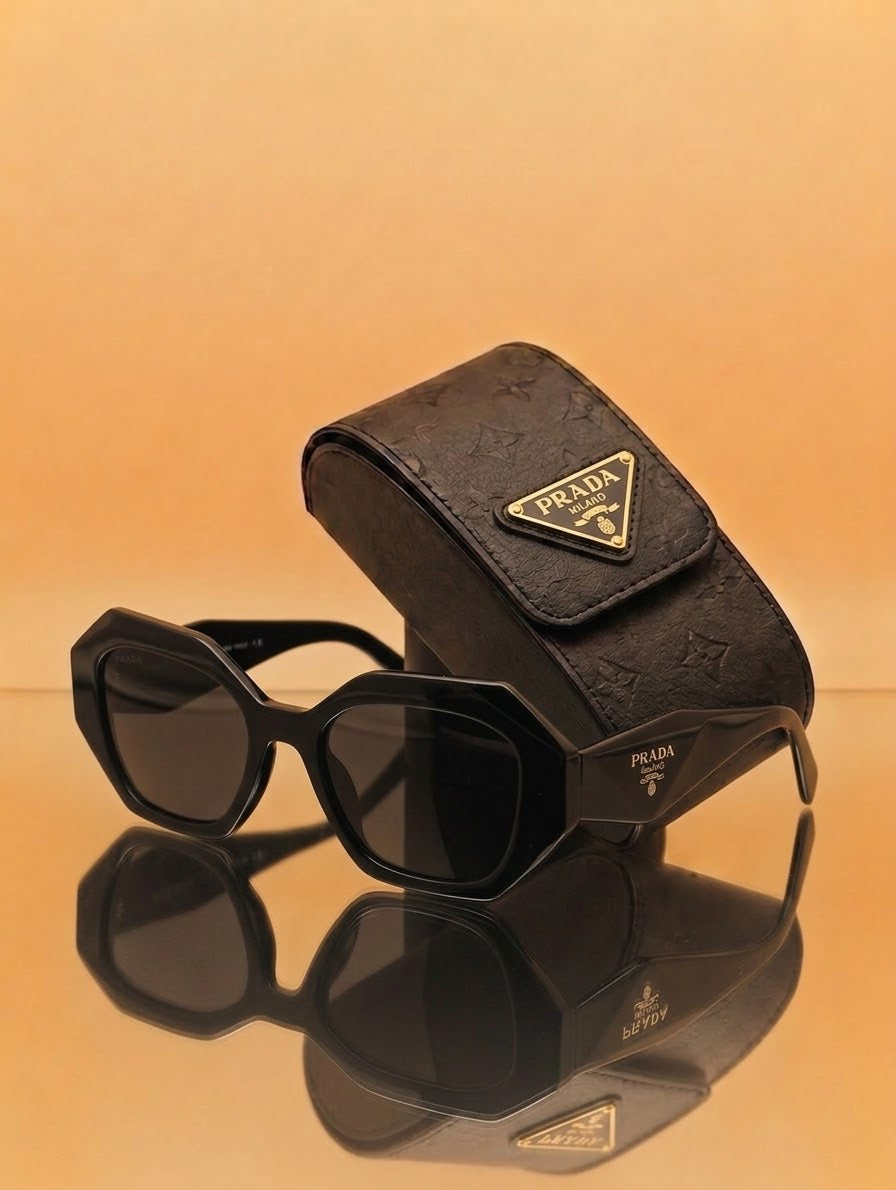 Prada Sunglasses Women (Black Edition )