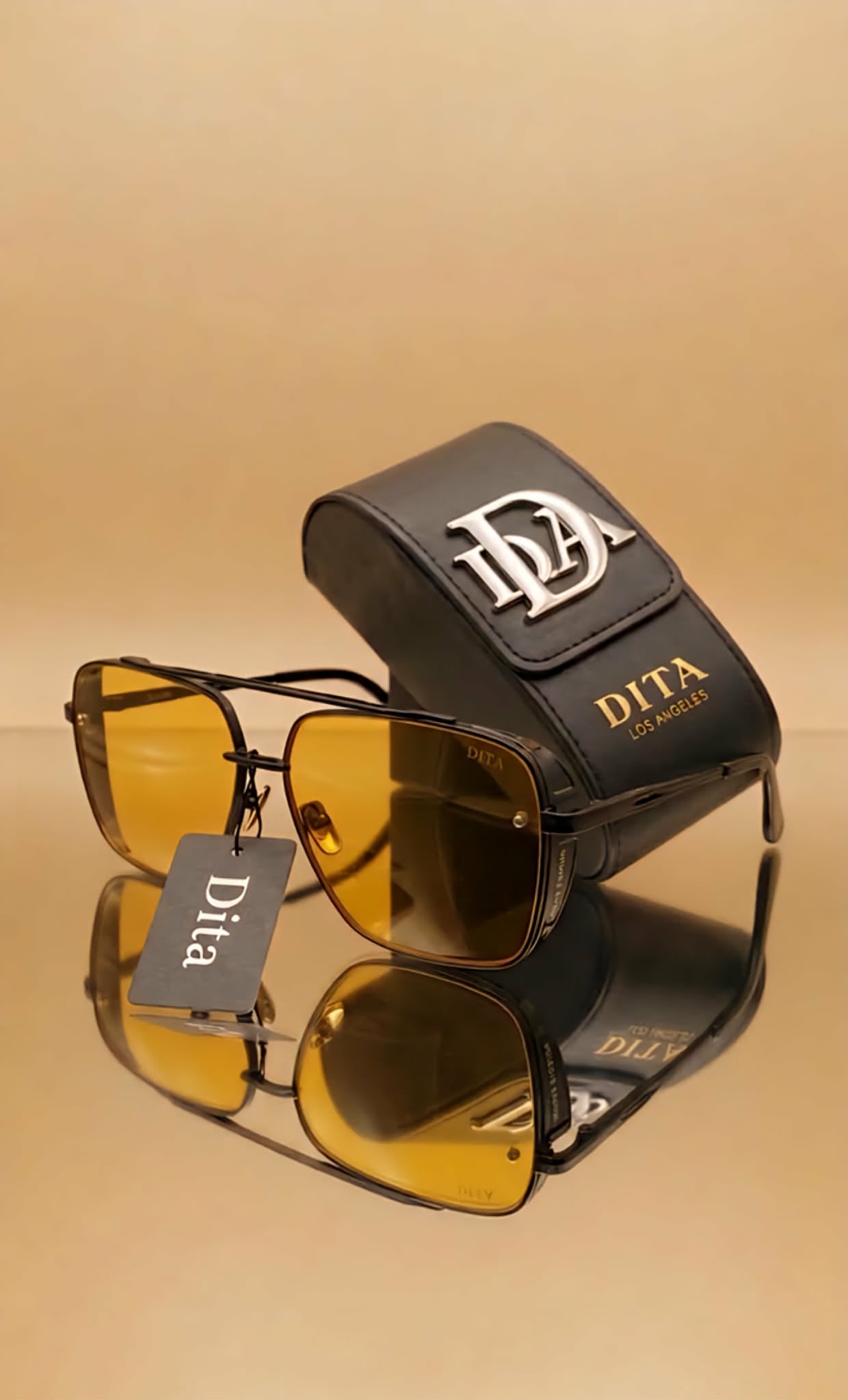 Dita Sunglasses Unisex ( Black&yellow Edition )