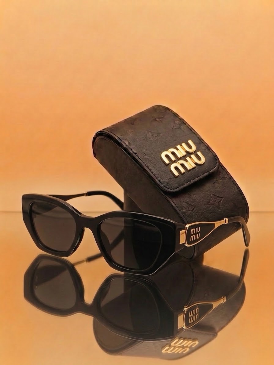 Miu Miu Sunglasses Women (Black Edition )