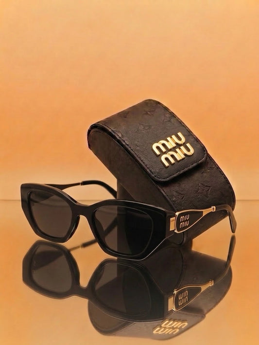 Miu Miu Sunglasses Women (Black Edition )