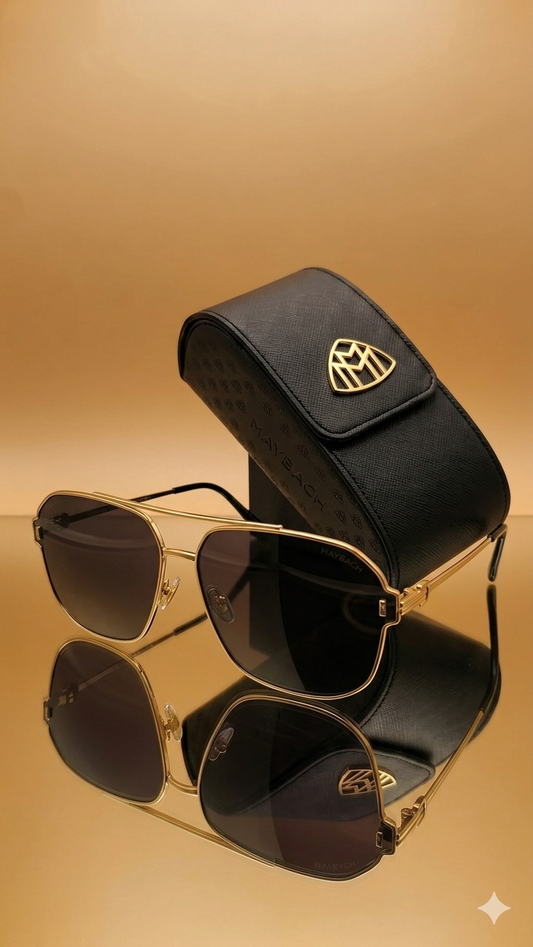 Maybach Sunglasses Men ( Gold Edition )