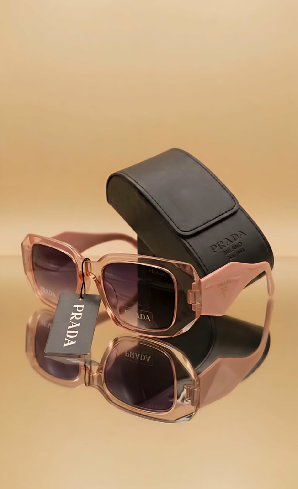 Prada Sunglasses Women ( Pink Edition)
